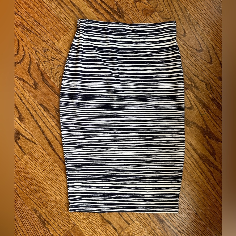 Finders keepers stripe skirt size small